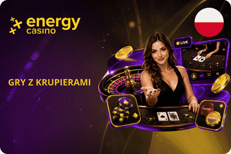 Casino Energy gry z krupierami