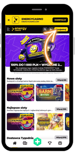 Energy Casino Rejestracja konta